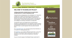 Desktop Screenshot of bobolinkproject.com